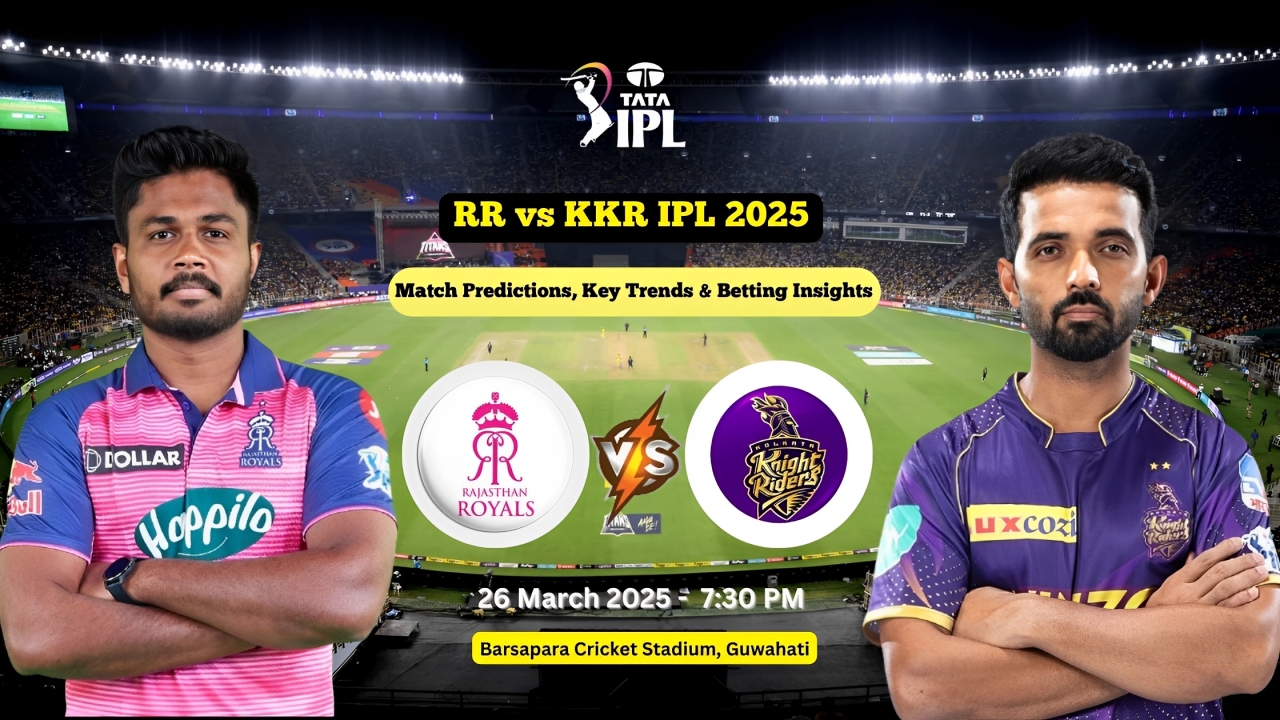 RR vs KKR
