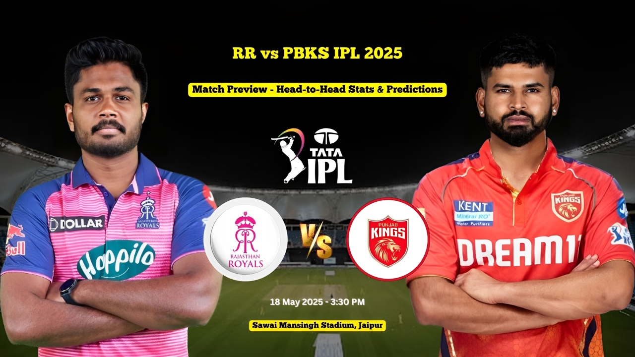 RR vs PBKS