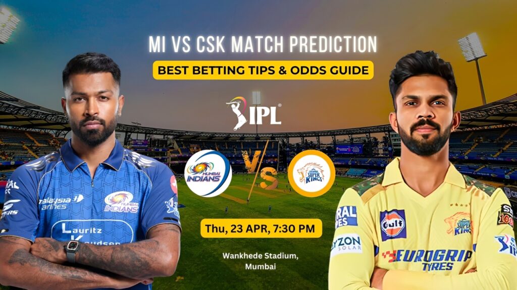 MI vs CSK Match Prediction