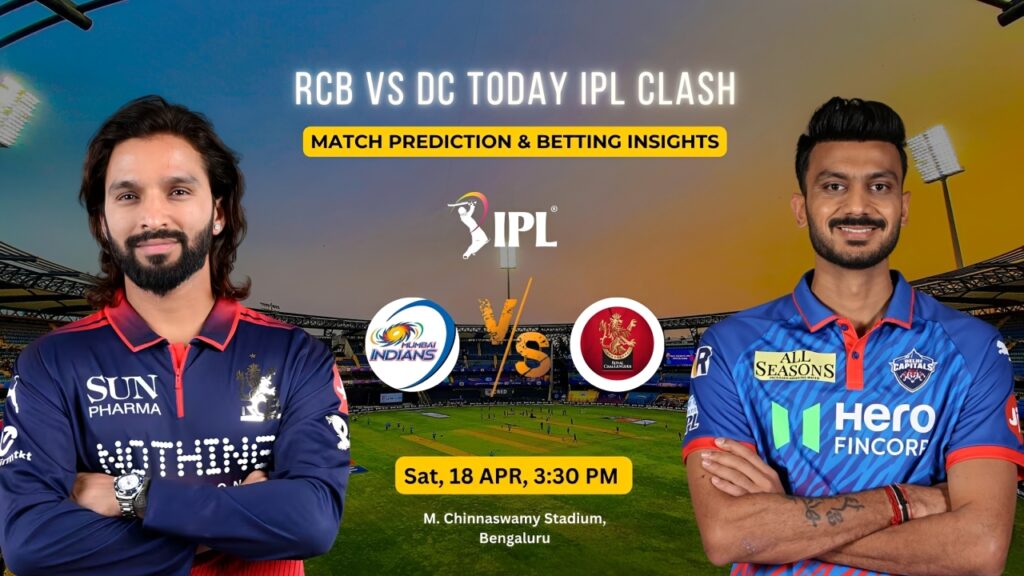 RCB vs DC Today Match Prediction