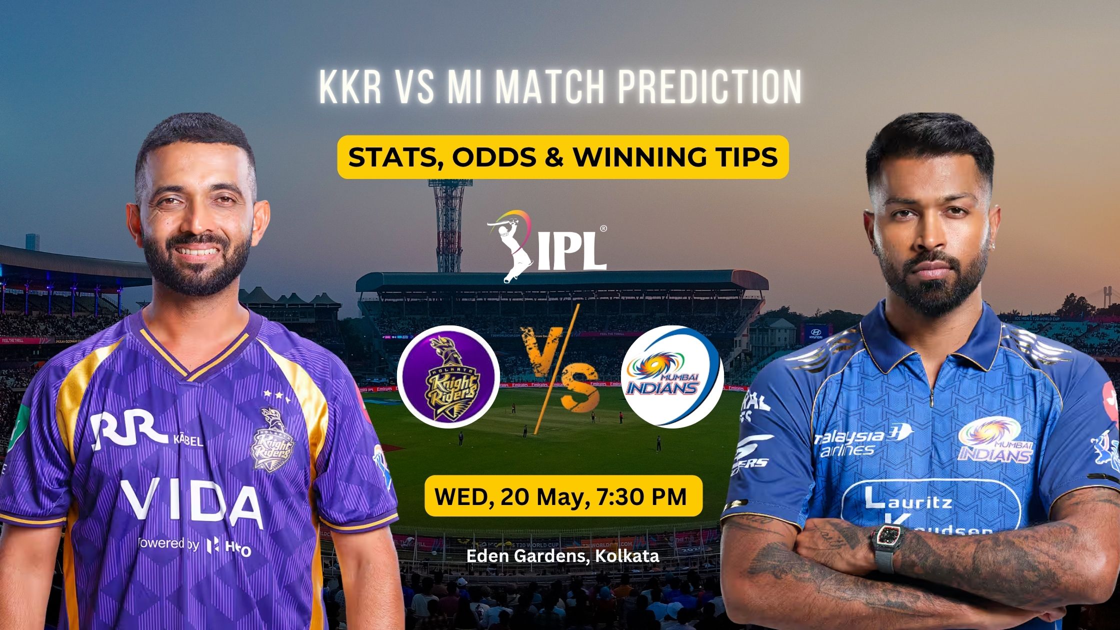 KKR vs MI Match Prediction