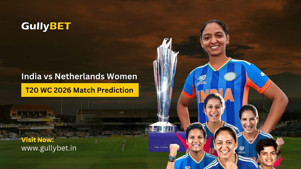 India vs Netherlands Women T20 WC 2026 Match Prediction