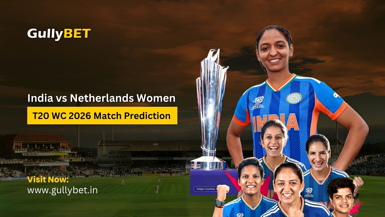India vs Netherlands Women T20 WC 2026 Match Prediction