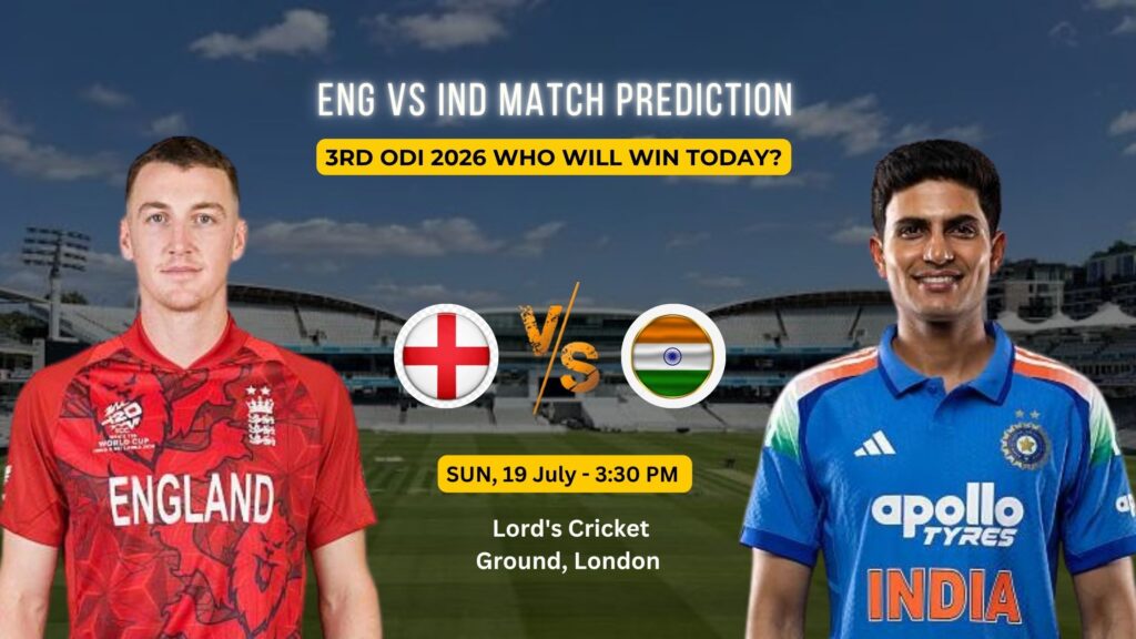 ENG vs IND Match Prediction